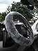Zento Deals Soft Stretchable Sheepskin Grey Steering Wheel Cover Protector - A Must Have for All Car Owners for a More Comfortable Driving
