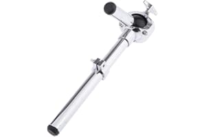 KESOTO Single Tom Holder Stand Mount Bracket Durable Steel Silver Plated