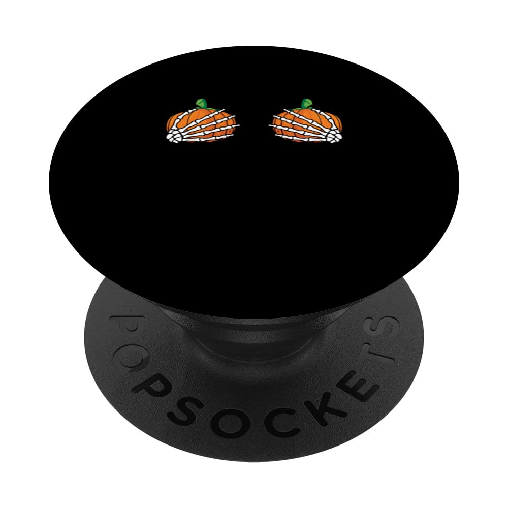 Halloween Costume Horror Party Pumpkin Skeleton Bikini PopSockets Swappable PopGrip