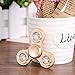 Fidget Spinner Toy, Hand Tri Finger Spinner Metal Stainless Steel Bearing Spinner,for ADD, ADHD, Anxiety,and EDC LED Figit Spinner (Gold)