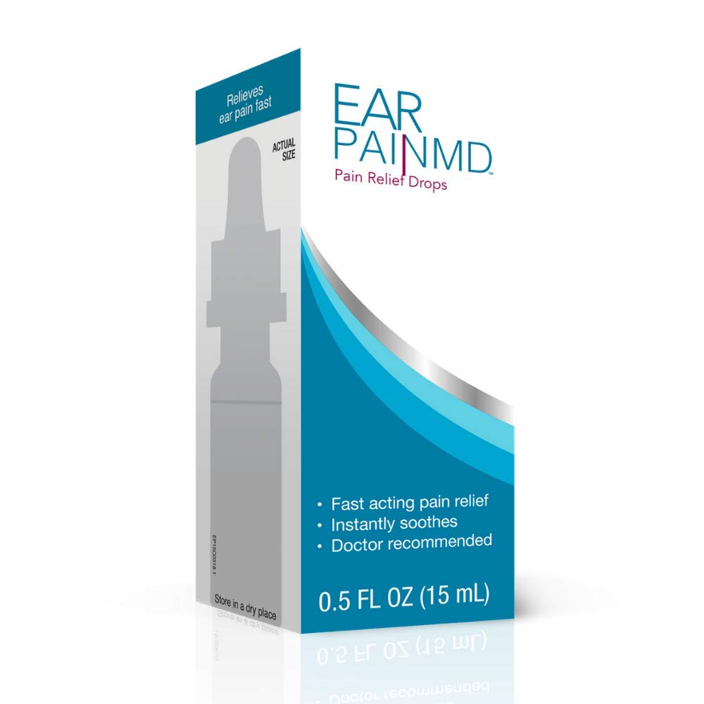 Ear Pain MD, Ear Pain Relief Drops, Fast Pain Relief
