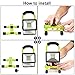 Work Light, Led Work Light with Magnetic Stand BESWILL Portable Rechargeable Battery Flood Light 15W 24LED SOS Mode Outdoors Camping Emergency Light with 2 USB Ports to Charge Digital Devices (Green)