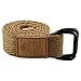 Samtree Canvas D Ring Belts,Adjustable Solid Color Military Style Web Belt Buckle(43