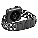 NO1seller Top Bands Compatible for Apple Watch 38mm 42mm, Metal Cowboy Style Bracelet Strap Replacement Wristband for Apple Watch Series 4 40mm 44mm 3/2/1,Sport,Nike,Edition