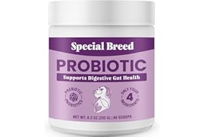Special Breed Probiotic Powder for Dogs - Probiotics Digestive Supplement with Bone Broth for Your Dog, Supports Healthy Pet Digestion, 8.2 oz