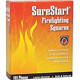 MEECOâ€™S RED DEVIL Firelighting Squares, 144 pieces