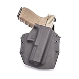 GunfightersINC Ronin OWB Holster for Glock 20/21, Black, Right Hand