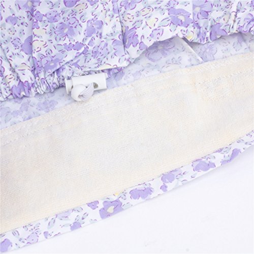 Women Scrub Bouffant Hat Cap Adjustable Classic Beauty Print Floral Cute One Set