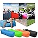 Inflatable Lounger - Portable Air Beds Sleeping Sofa for Travel, Camping, Beach, Park, Backyard, Hiking, Pool, Beach with Carry Bag (Green)