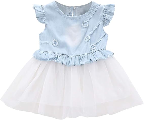 Amazon ボコダダ Vocodada 子供服 幼児 ワンピース女の子 可愛い 壊れたジーンズ プリンセススカート 丸首 フライングスリーブ カジュアルチュール 赤ちゃん服 おしゃれ 出産祝い 誕生日 結婚式 入園式 卒業式 コンクール 謝恩会 ワンピース チュニック 通販 Amazon ボコダダ Vocodada 子供服 幼児 ワンピース女の子 可愛い 壊れたジーンズ プリンセススカート 丸首 フライングスリーブ カジュアルチュール 赤ちゃん服 おしゃれ 出産祝い 誕生日 結婚式 入園式 卒業式 コンクール 謝恩会 ワンピース チュニック 通販
