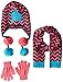 Toby & Company Big Girls' Chevron Star Set (Pack of 3)