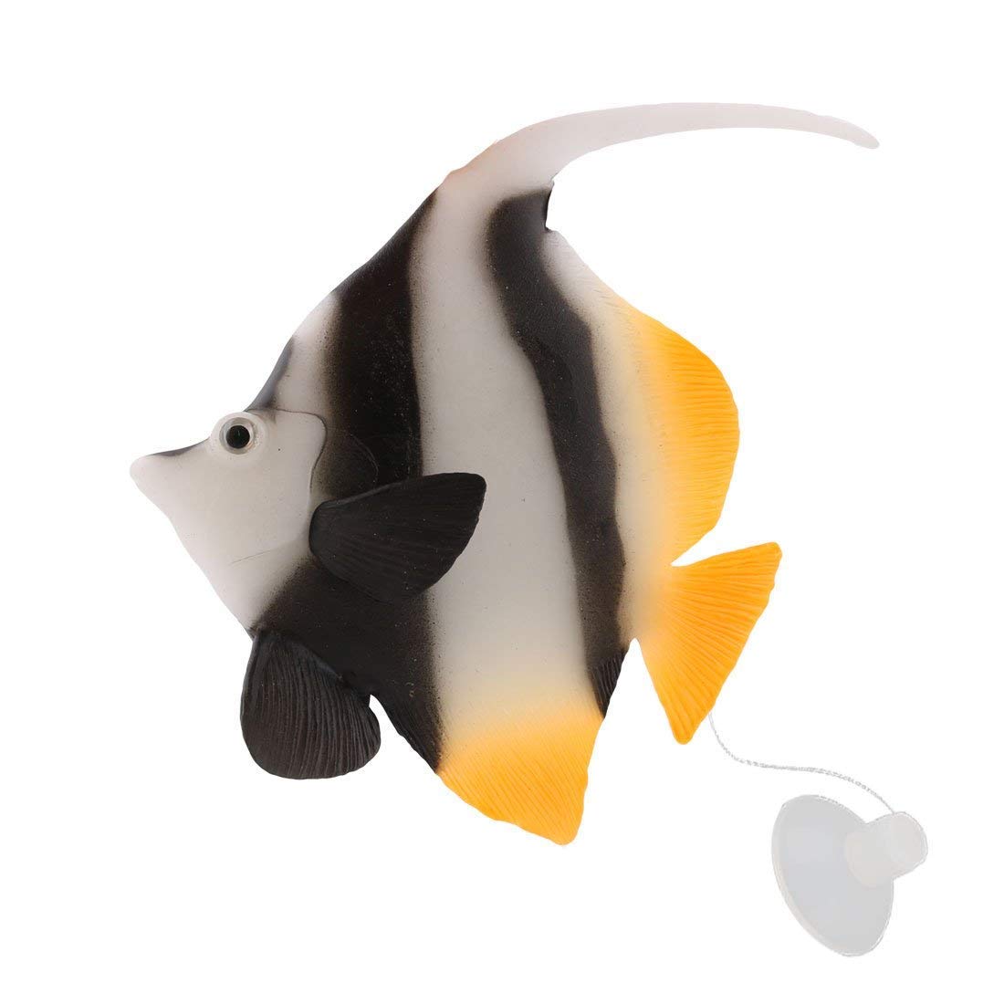 Slb Works Aquarium Glowing Effect Artificial Bannerfish Tropical