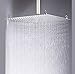 Rozin Bathroom 20 Inches Rain Shower Head Chrome Brass Ultrathin Shower Top Sprayer Ceiling Mounted