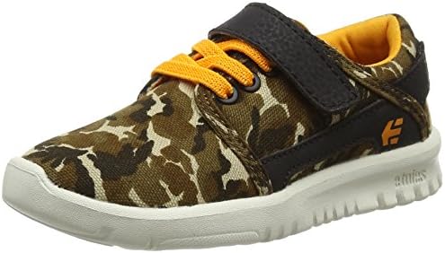 Etnies Shoes Kids Unisex-Kids Scout V Skate Shoe, Brown/Camo, 5.5C Medium US Big Kid