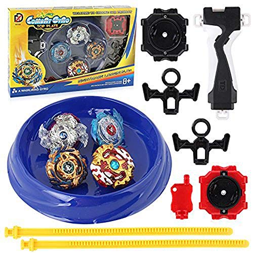 Bey Battle Burst God Evolution High Performance Battling Top Set with 4D Launcher Stater Grip and Stadium Battle Set