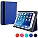 HP ElitePad 1000 G2 folio case, COOPER INFINITE UNIVERSAL Business School Travel Carrying Portfolio Case Protective Cover Folio with Built-in Stand for HP ElitePad 1000 G2 (Blue)