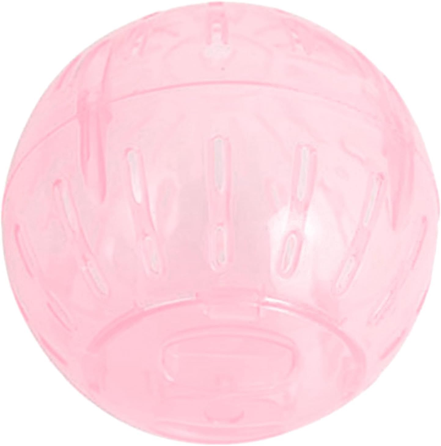 Photo 1 of ***MISSING PIECE*** ***READ CLERK NOTES*** Hamster Exercise Balls 3.9 Inch Diameter Quiet Spinner Dwarf Hamster Running Exercise Ball for Gerbils Small Animals,Small Animal Toys (Pink)