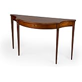 Butler Chester 54" W Demilune Wood Traditional Console Table - Olive Ash