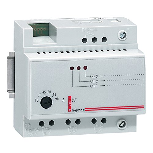 Legrand LEG03811 SinglePhase LoadShedding Device 230 V 3 Shed Circuits 15 A Maximum