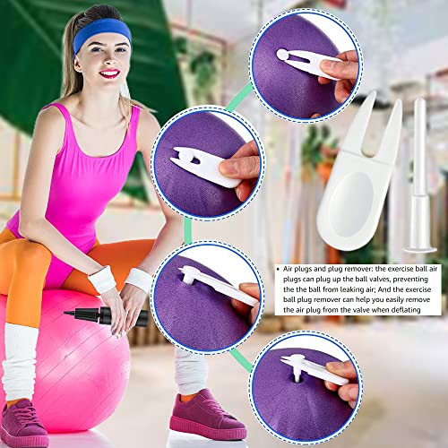 Lxnoap Fitness Exercise Sport Yoga Ball Inflatable Bed Pool Air - Main Image