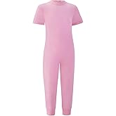 Codida Adaptive Clothing for Kids Special Needs Autism Sensory Anti-Strip Jumpsuit Back Zip Long Leg Romper Size 3T-16 Years