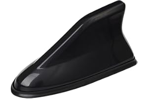 Car Shark Fin Antenna Cover Compatible with Toyota Tacoma 2016-2023, Adhesive Mount Replacement for Most Vehicles,Black
