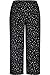 SofiePJ Women's Printed Short Sleeve Pure Cotton Sleepwear Capri Set