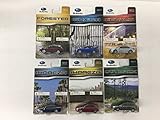 AeroPro Official Genuine Subaru 1/64 Die Cast Toy 6 Car Set WRX STi Outback Legacy Forester Impreza