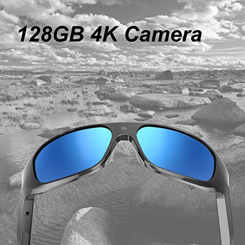 Lunettes De Soleil Caméra OhO 1080p - 32 Go - Lentille Polarisée UV400 - Pour Sport Et Action
