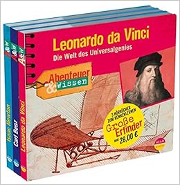 Große Erfinder Kennenlernangebot: Leonardo Da Vinci, Carl Benz, Isaac  Newton (Abenteuer & Wissen) : Steudtner, Robert, Hempel, Berit, Diverse,  Singer, Theresia: Amazon.de: Bücher