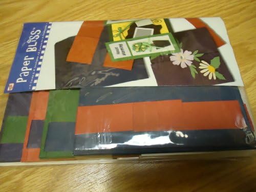 Paper Bliss Deep Primary Colors 8 Cards, Envelopes &amp; bands ready for Card Making navy, red &amp; green