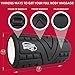 HomeGym 4U High Density Foam Roller - Instant Myofascial Release, Physical Therapy, Massage Muscle Relief, Trigger Points, Tension, Soreness, Cramping, Injury Prevention - Deep Tissue Recovery