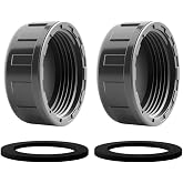 2 Pack Female Thread Pipe Fitting Cap (20mm)