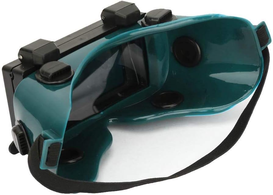 Welding Goggles Auto Darkening Solar Welder Eye Mask Glasses - Protective Goggles (Dark Green), 108 * 51 * 5,5 mm - Image 3