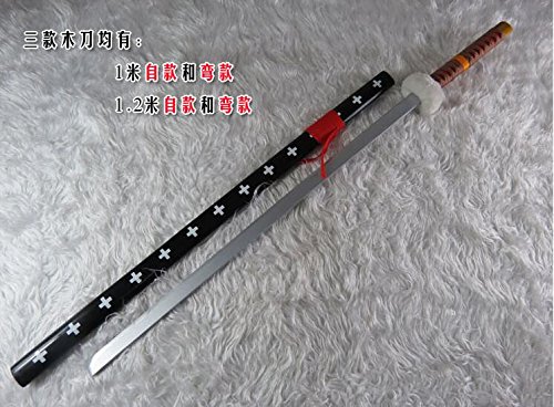 ONE PIECE Trafalgar Law sword with sheath weapon Cosplay Prop - Image 4