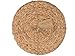 Creative Tops 12-inch Round Natural Water Hyacinth Weave Placemats Tablemats, Set of 4