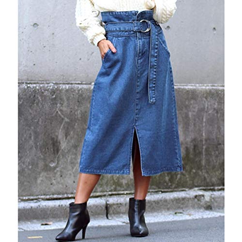 Amazon アナップ Anap リングベルト付き前後センタースリット