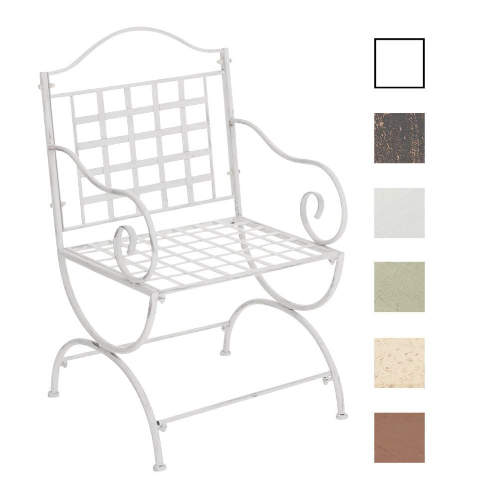 CLP Silla De Exterior Lotta En Hierro Forjado I Silla De Jard iacute n