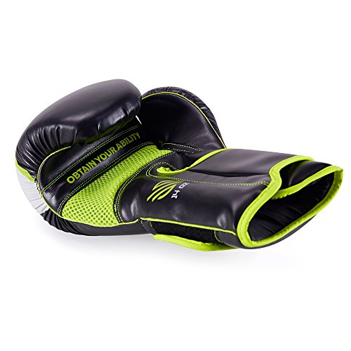Essential Boxing Gloves Green 8oz Pricepulse