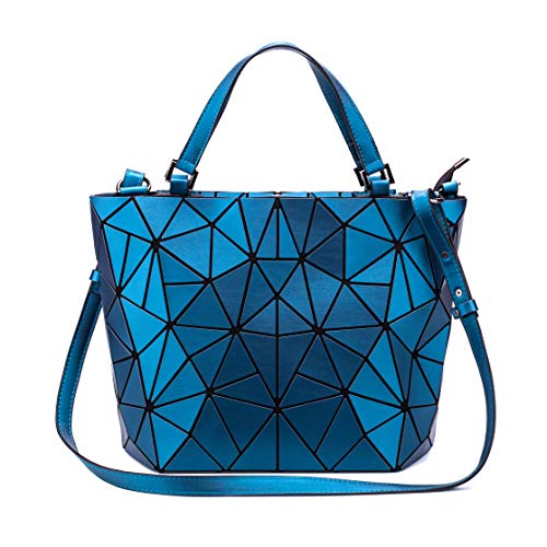 Geometric Luminous Purses and Handbags Holographic Reflective Crossbody