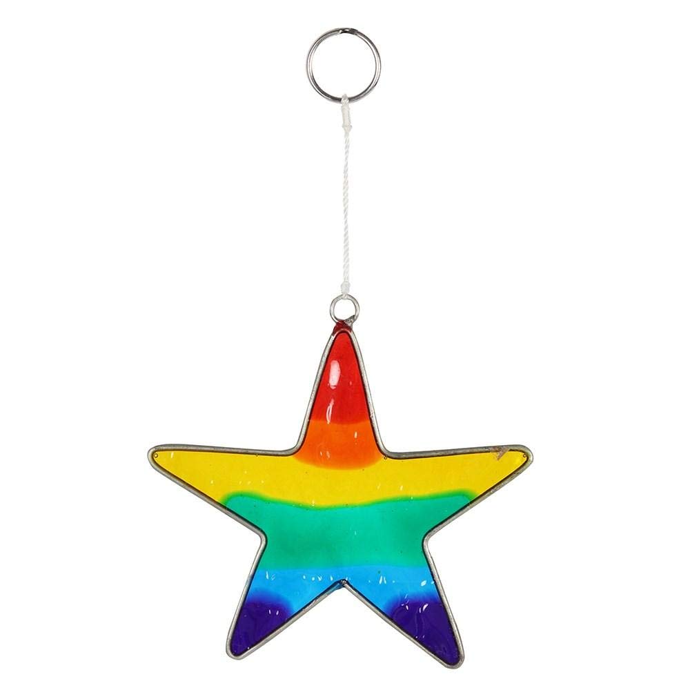 something different Rainbow Star Suncatcher