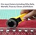 Precision Quilting Tools 45mm Crochet Edge Skip Blades (Pack of 10) Compatible with Cutter! Perfect Wide Skip Blade for Crochet Edge Projects, Fleece, and Scrapbooking!