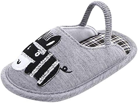 Kasien Baby Shoes, Baby Girls Boy Infant Rainbow Animals First Walker Toddler Shoes Warm Slippers