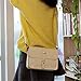 Vintage Leather CrossBody Handbag HN Shoulder Messenger Bag (Beige)