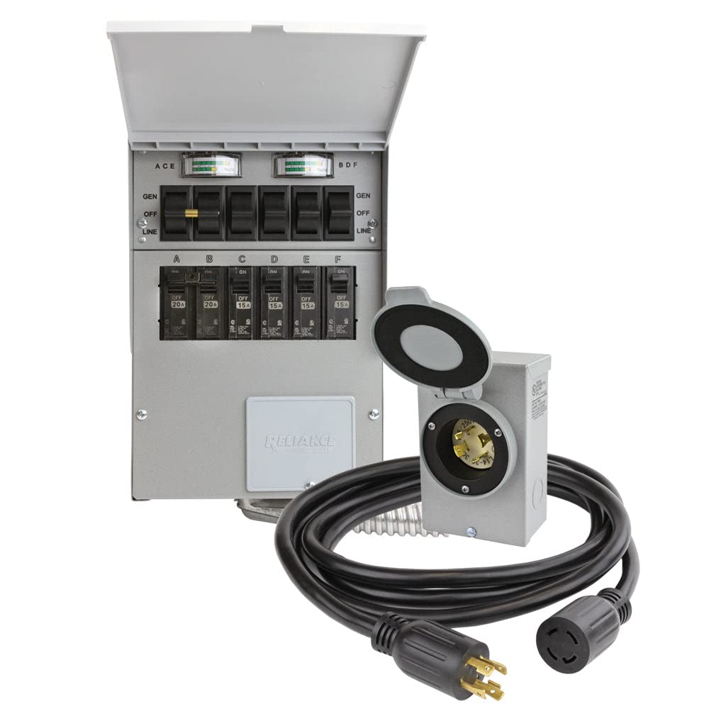 Reliance Controls 30 amps 240 volt 2 space 6