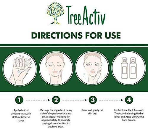 treeactiv acne eliminating face cleanser