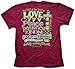 Fruit Of The Spirit T-Shirt,Berry,XX-Large