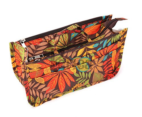 Periea - Handbag Organizer, 15 Compartments - Daisy (Orange)