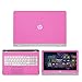 Sparkling Pink Skin Decal wrap Skin case Compatible with HP Envy x360 m6 Series m6-w101dx m6-w102dx m6-103dx m6-105dx 15.6