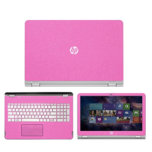 Sparkling pink skin decal wrap skin case for hp envy x360 m6 seri…